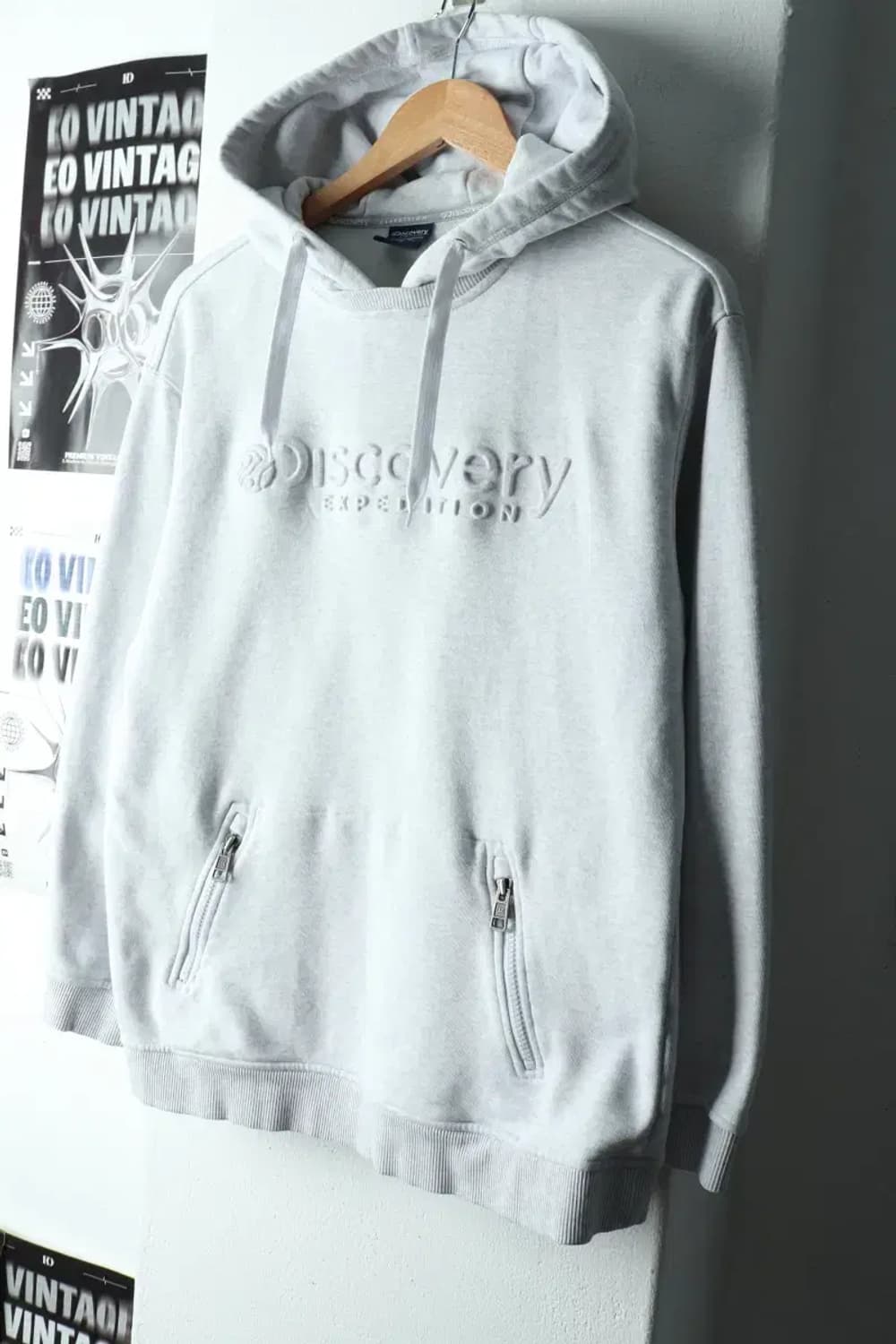 W(L) 디스커버리 후드티셔츠 맥멜란지 빅로고 올드스쿨-16334 상품이미지1