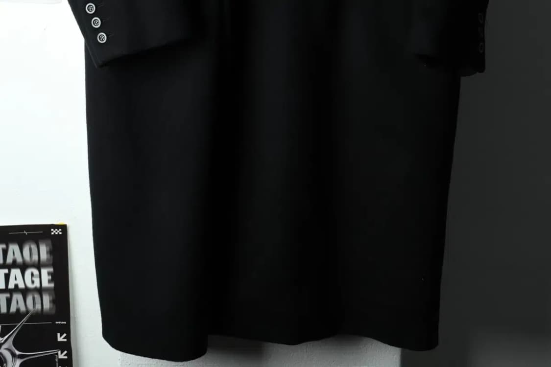 (F) 태우 코트자켓 카라리스 더블 울 크러쉬착용-16337 상품이미지4