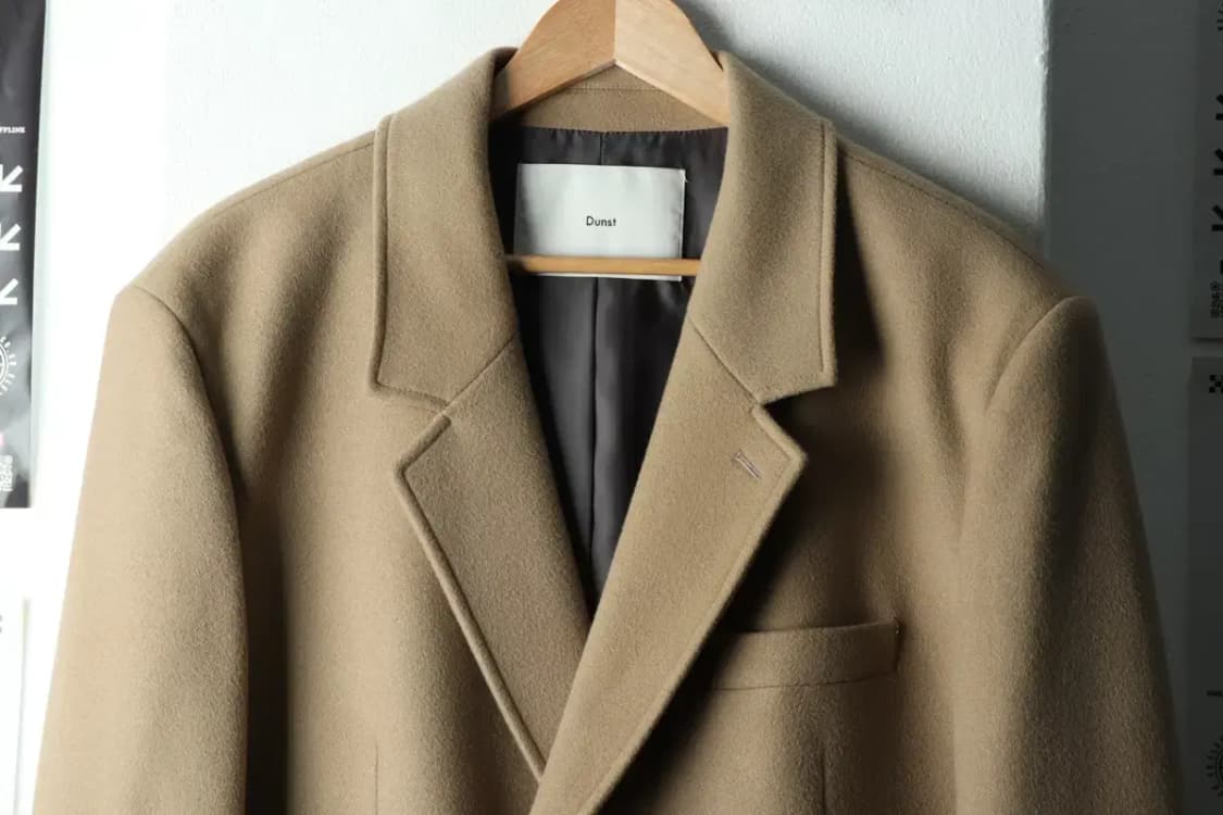 (XL) 던스트 코트자켓 싱글 캐시미어 카멜-16338 상품이미지3