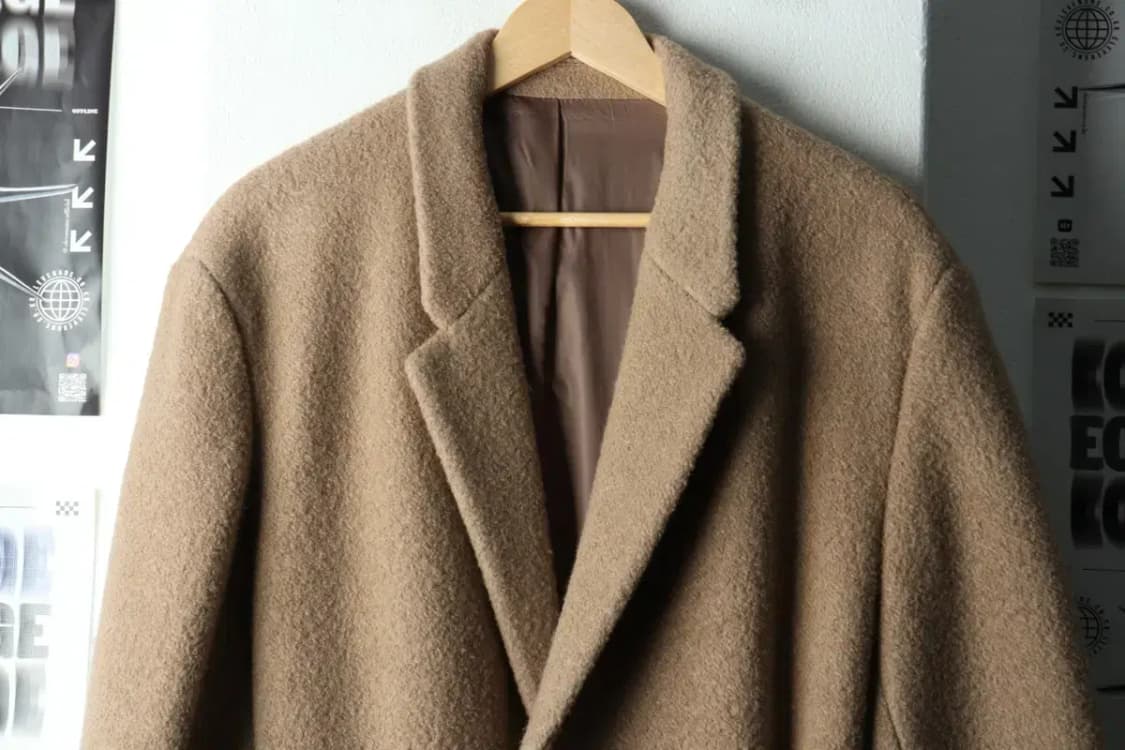 (XL) 커스텀멜로우 코트자켓 실렌시온 부클 벨트 베이지-16339 상품이미지3