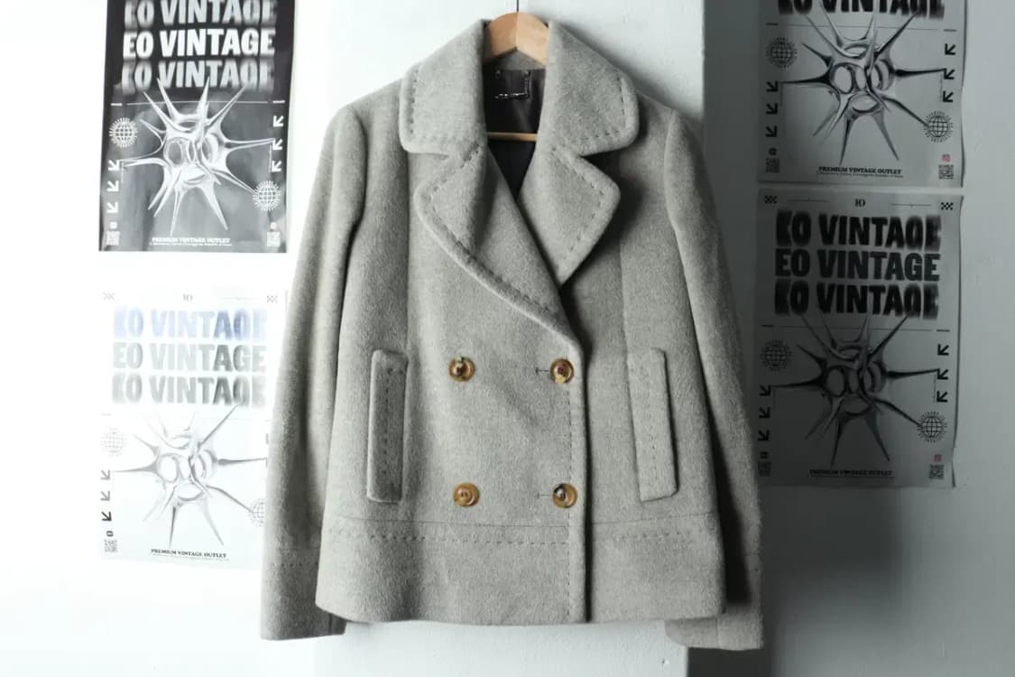 W(M) 데코 코트자켓 숏 밍크 그레이-1633A 상품이미지2