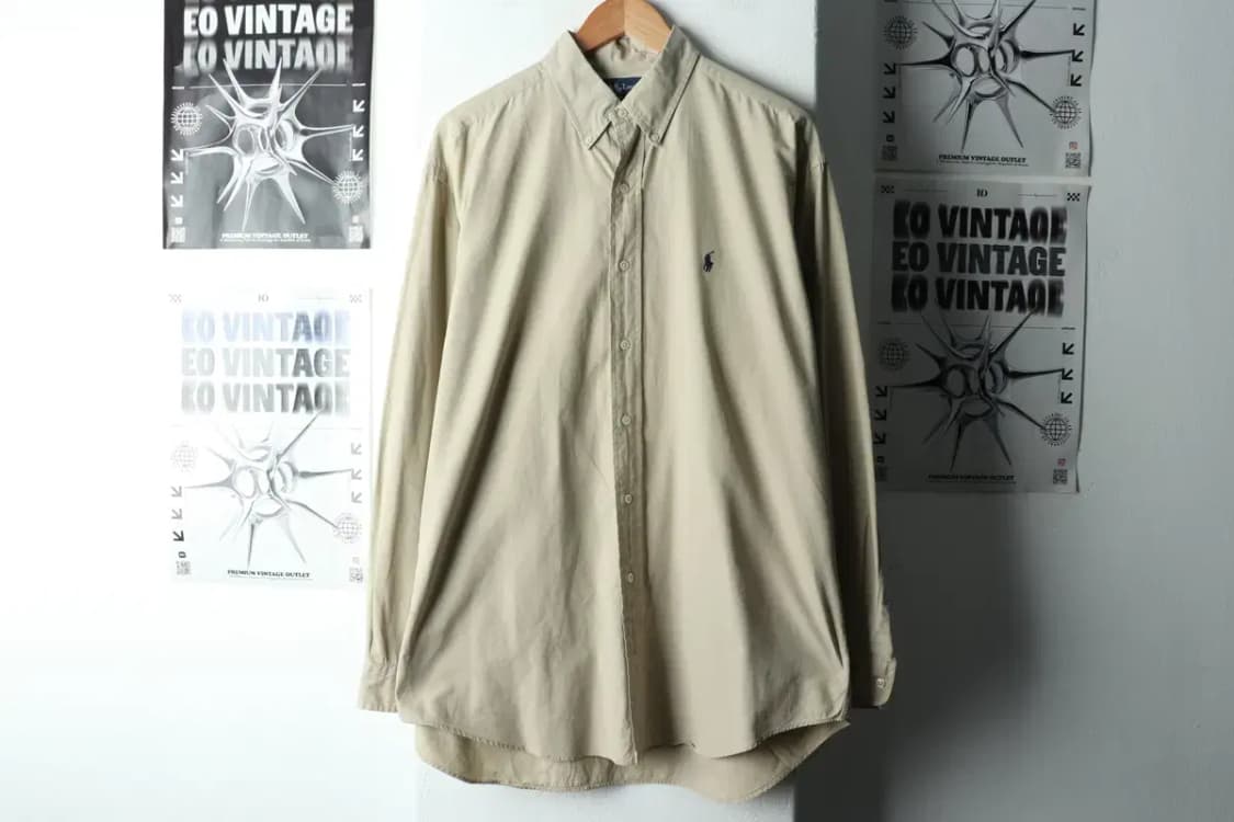 (L-2XL) 폴로 랄프로렌 셔츠 남방 샌드 무지 포니 희귀-1633C 상품이미지2