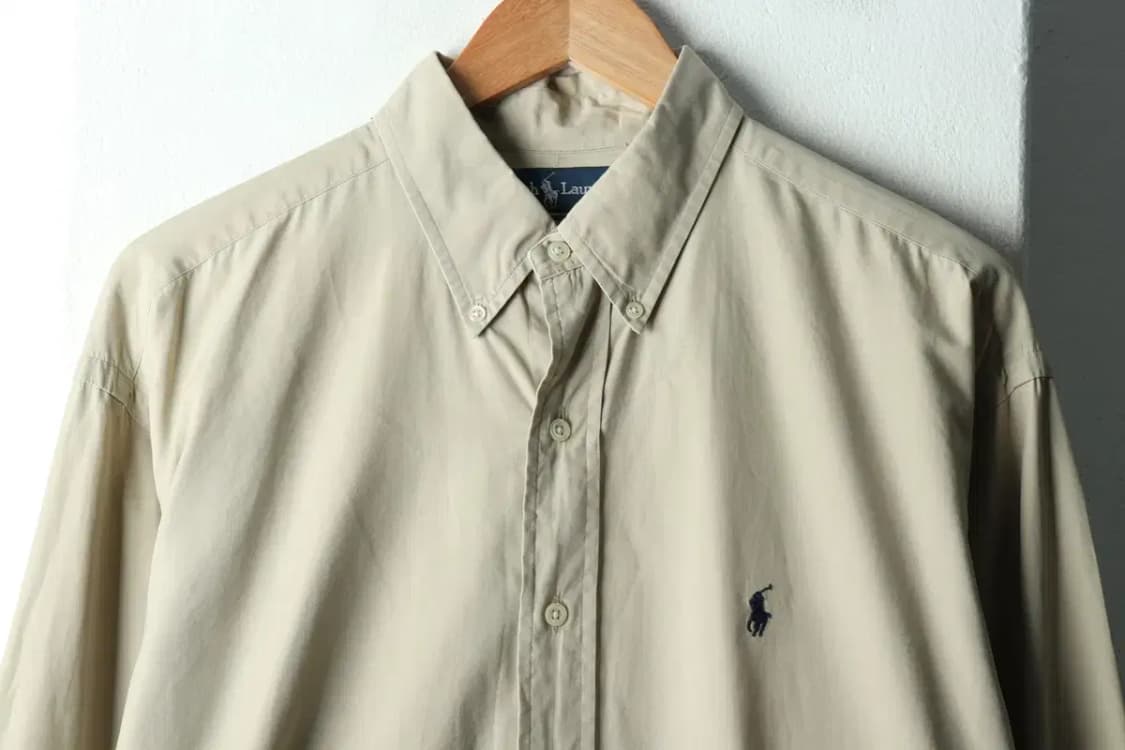 (L-2XL) 폴로 랄프로렌 셔츠 남방 샌드 무지 포니 희귀-1633C 상품이미지3