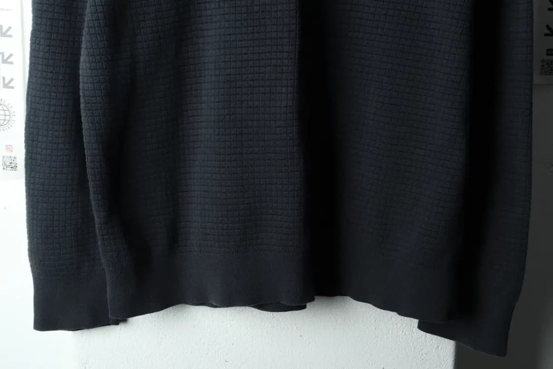 (XL-2XL) 띠어리 니트 사용감 빅사이즈 네이비-16340 상품이미지4