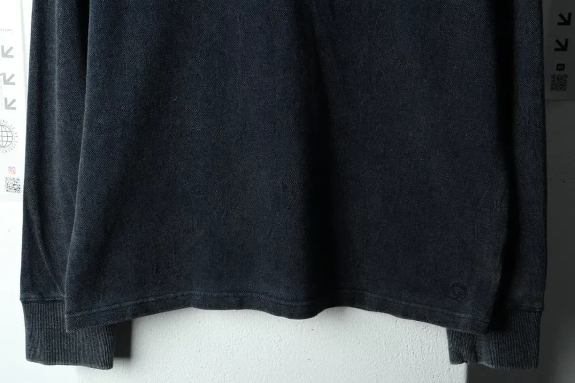 (M-L) 펜필드 긴팔티셔츠 USA 헨리넥 피그먼트 네이비-16343 상품이미지4