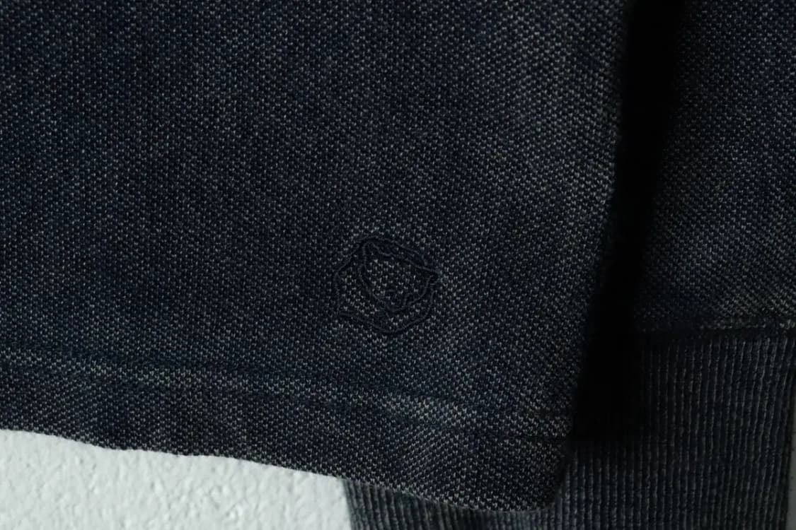 (M-L) 펜필드 긴팔티셔츠 USA 헨리넥 피그먼트 네이비-16343 상품이미지5