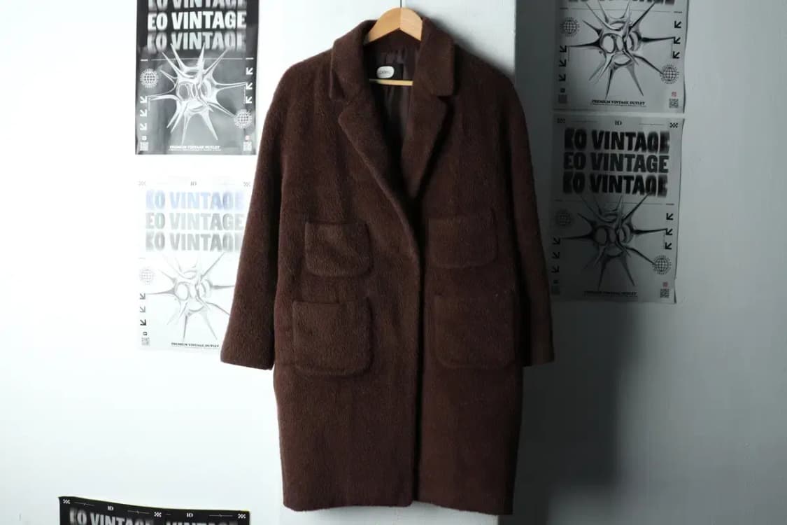 W(M) 듀엘 코트자켓 라마 브라운 싱글-16346 상품이미지2