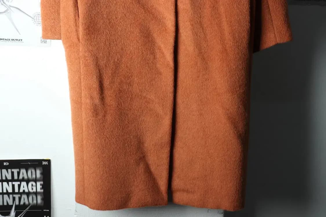 W(M-L) 모죠에스핀 코트자켓 싱글 알파카 오렌지-16347 상품이미지4