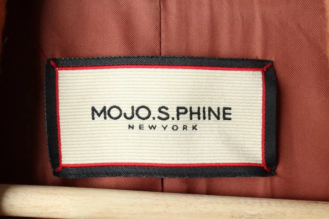 W(M-L) 모죠에스핀 코트자켓 싱글 알파카 오렌지-16347 상품이미지5