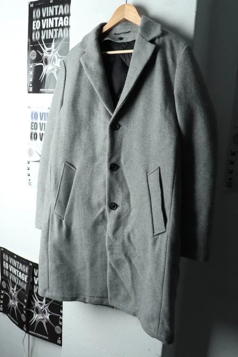 (L) DKNY 디케이앤와이 도나카란 코트자켓 그레이 내피-1634C 상품이미지1