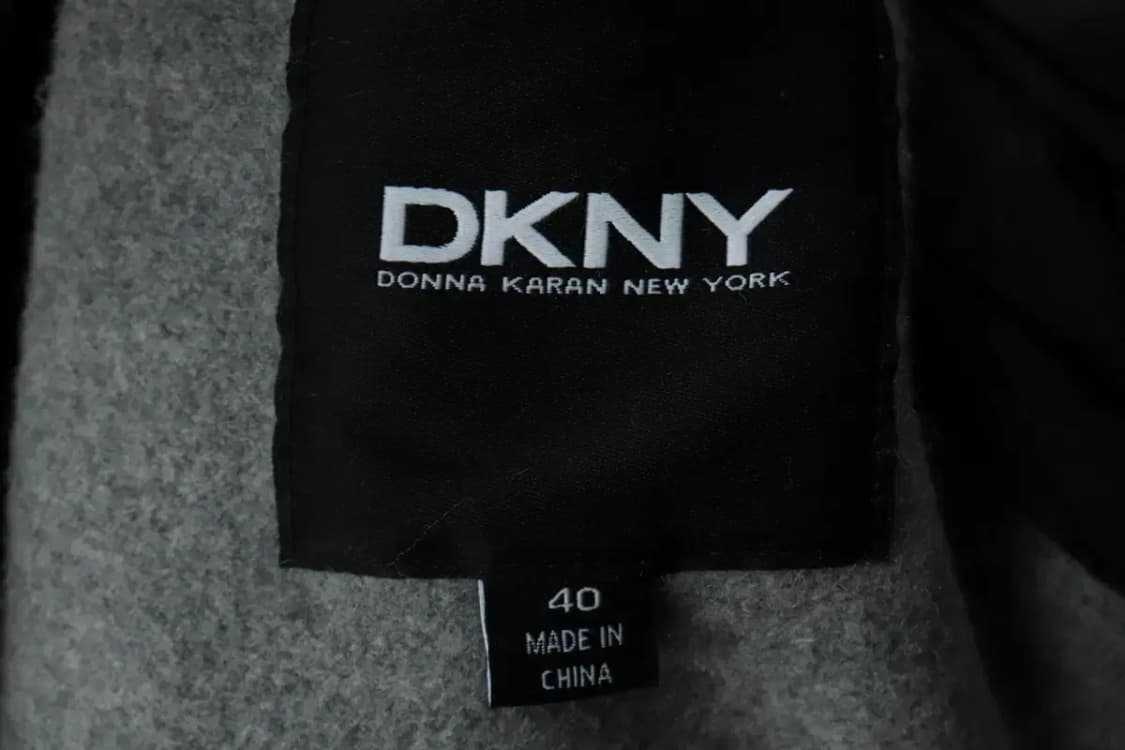(L) DKNY 디케이앤와이 도나카란 코트자켓 그레이 내피-1634C 상품이미지5