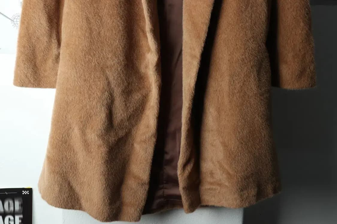 W(F) 더아이잗 컬렉션 코트자켓 알파카 브라운 따뜻-1634D 상품이미지4