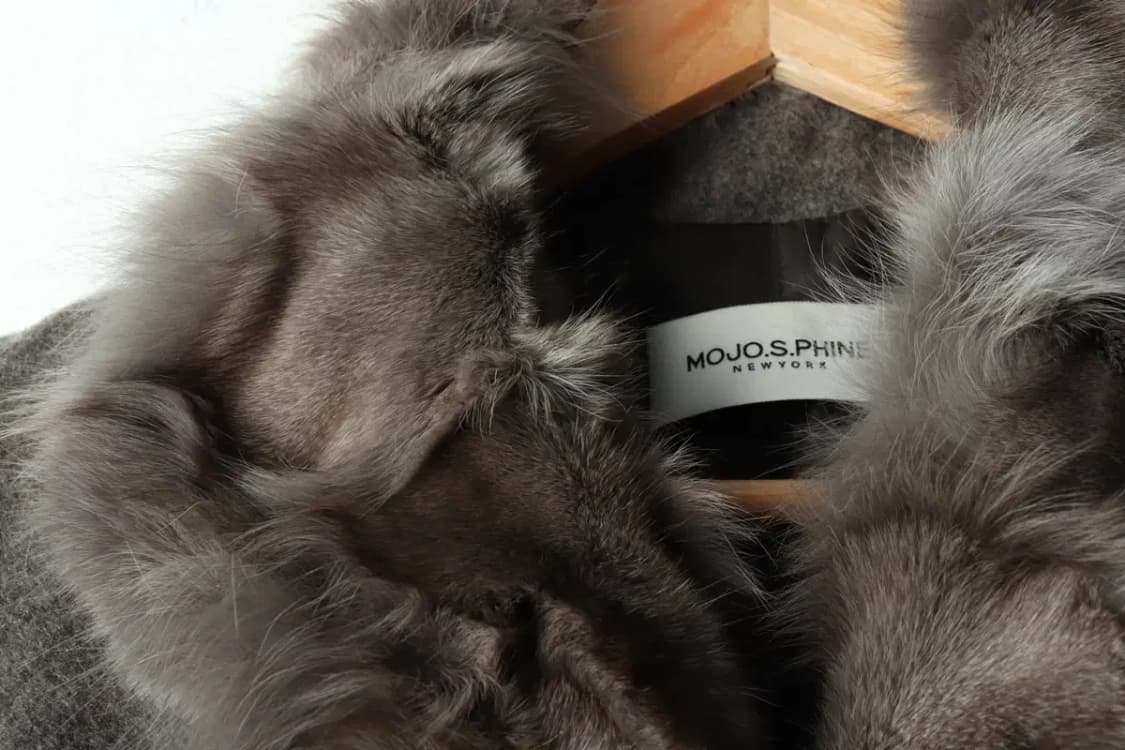 W(S-M) 모죠에스핀 코트자켓 캐시미어 그레이 고급 우아-1634E 상품이미지5