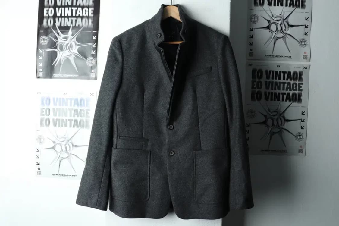 (M) 질스튜어트 코트자켓 숏 그레이 울-16350 상품이미지2