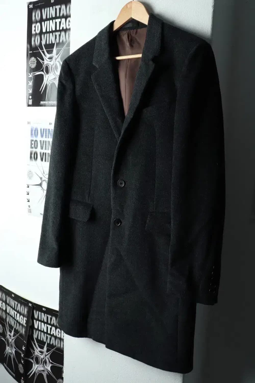 (L) 타임 코트자켓 한섬 싱글 울 그레이-16352 상품이미지1