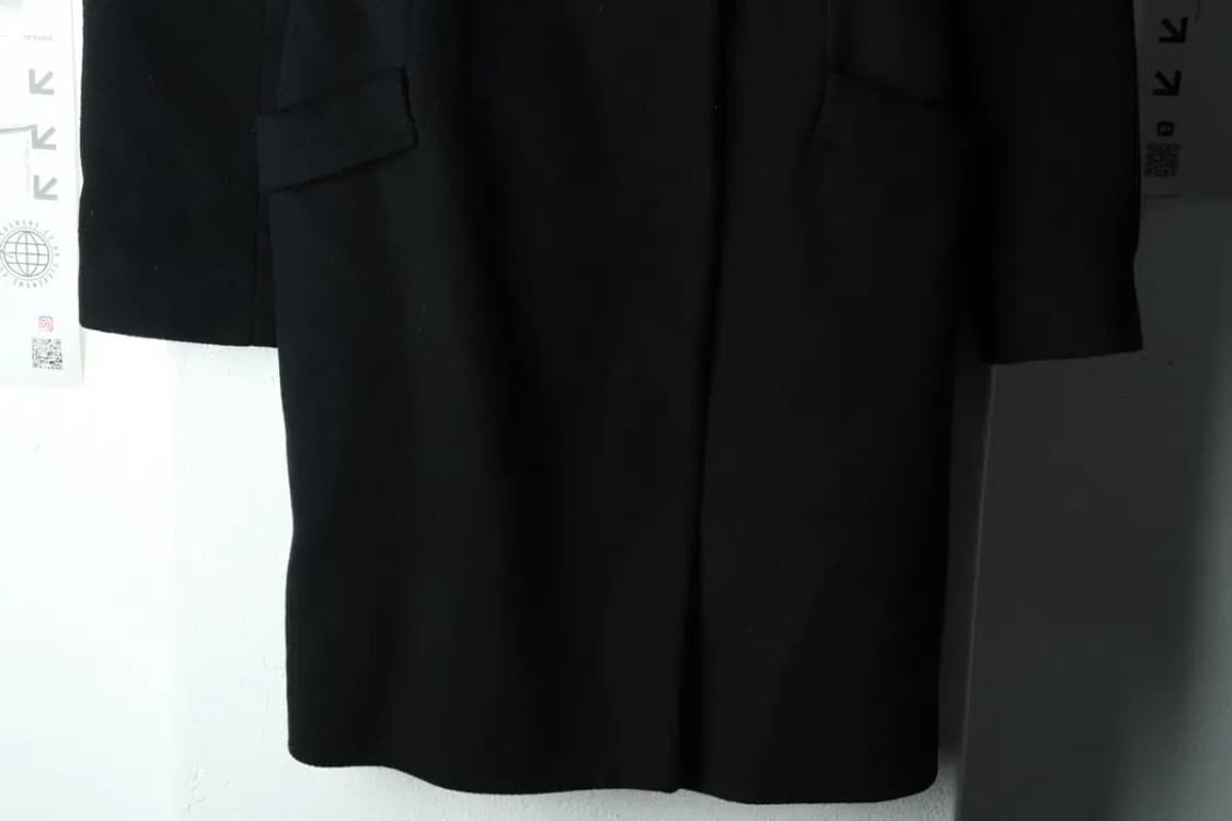 W(S-M) 듀엘 코트자켓 블랙 울 유니크-16353 상품이미지4