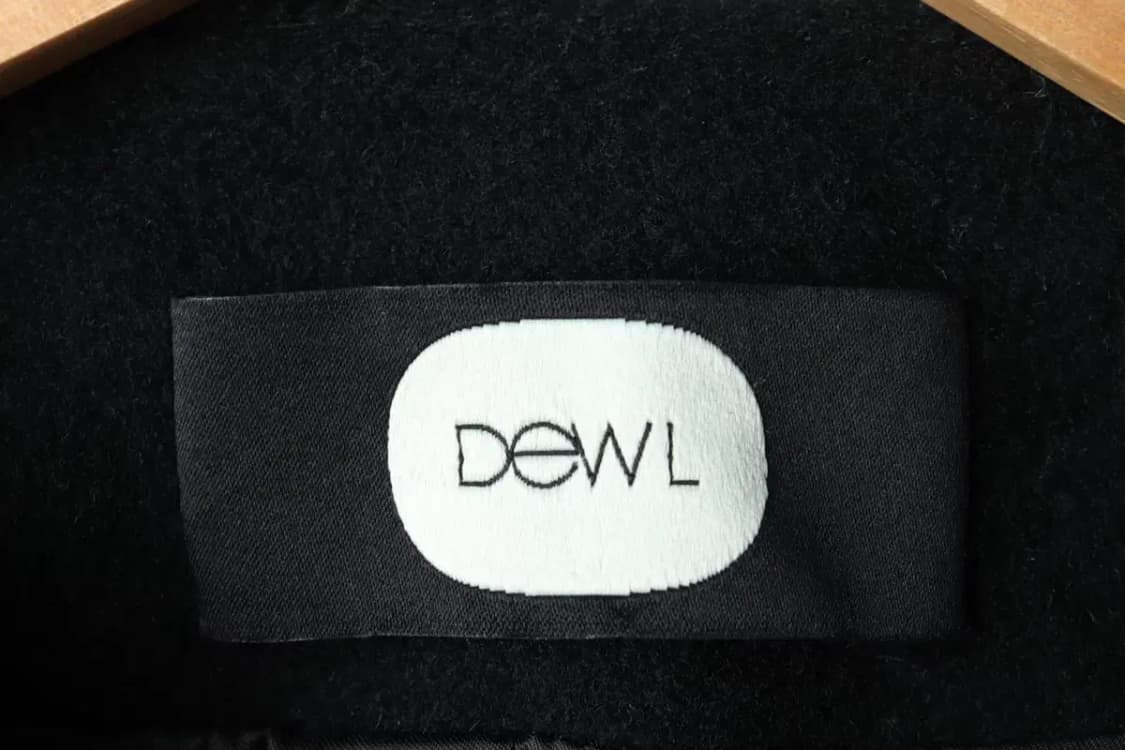 W(S-M) 듀엘 코트자켓 블랙 울 유니크-16353 상품이미지5