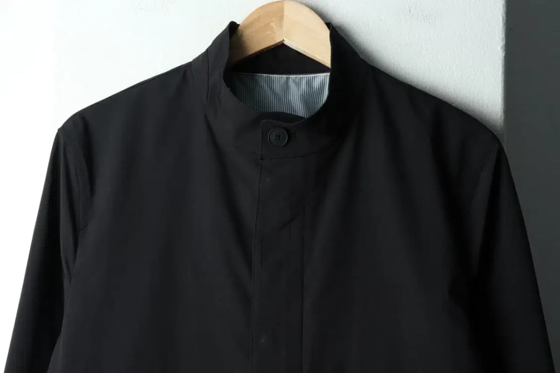 (M-L) 빈폴 집업 바람막이 점퍼자켓 블랙 롱 폴리-16358 상품이미지3