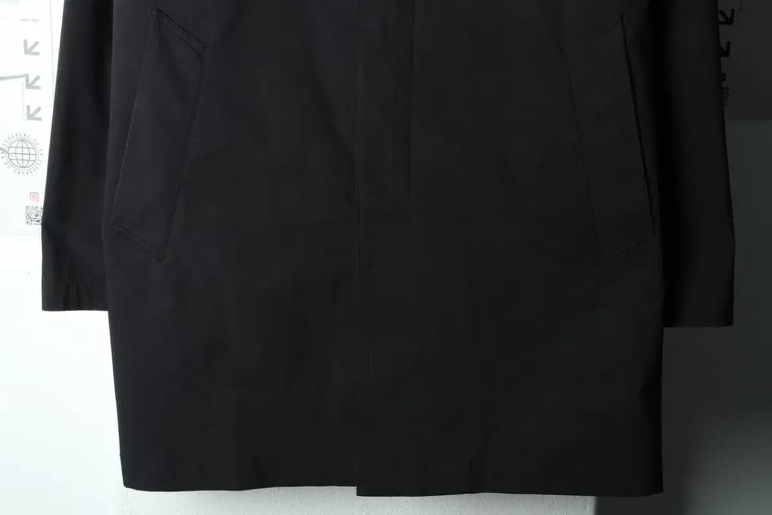 (M-L) 빈폴 집업 바람막이 점퍼자켓 블랙 롱 폴리-16358 상품이미지4