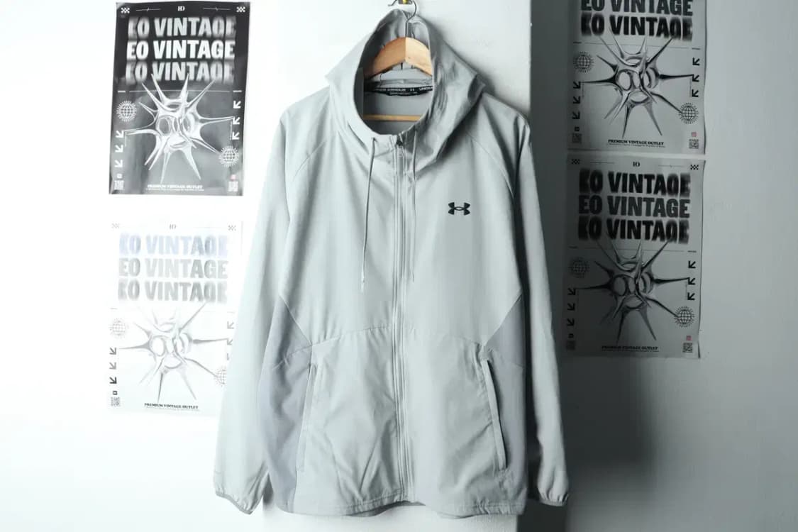 (2XL) 언더아머 집업 바람막이 점퍼자켓 빅사이즈 후드-16359 상품이미지2