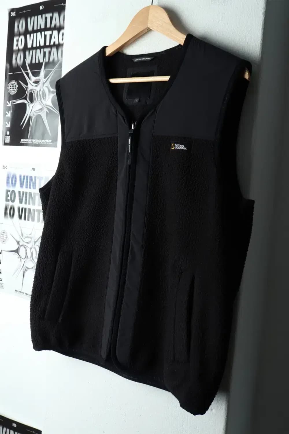 (L-XL) 내셔널지오그래픽 집업 바람막이 점퍼자켓 조끼-1635C 상품이미지1