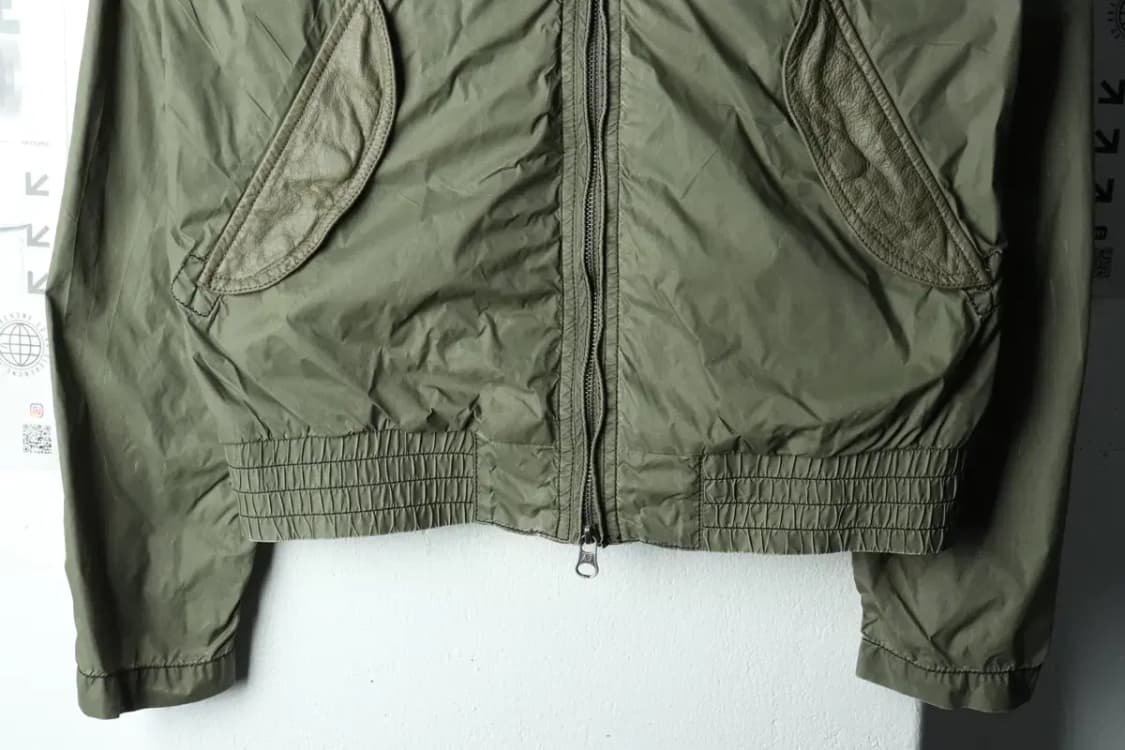 (M-L) 아르마니 집업 바람막이 점퍼자켓 90년대 항공-1635E 상품이미지4