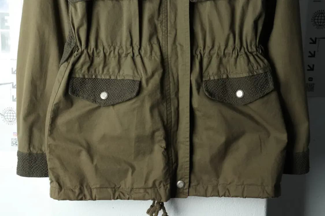 W(S-M) 에고이스트 집업 바람막이 점퍼자켓 야상 카키-1635F 상품이미지4