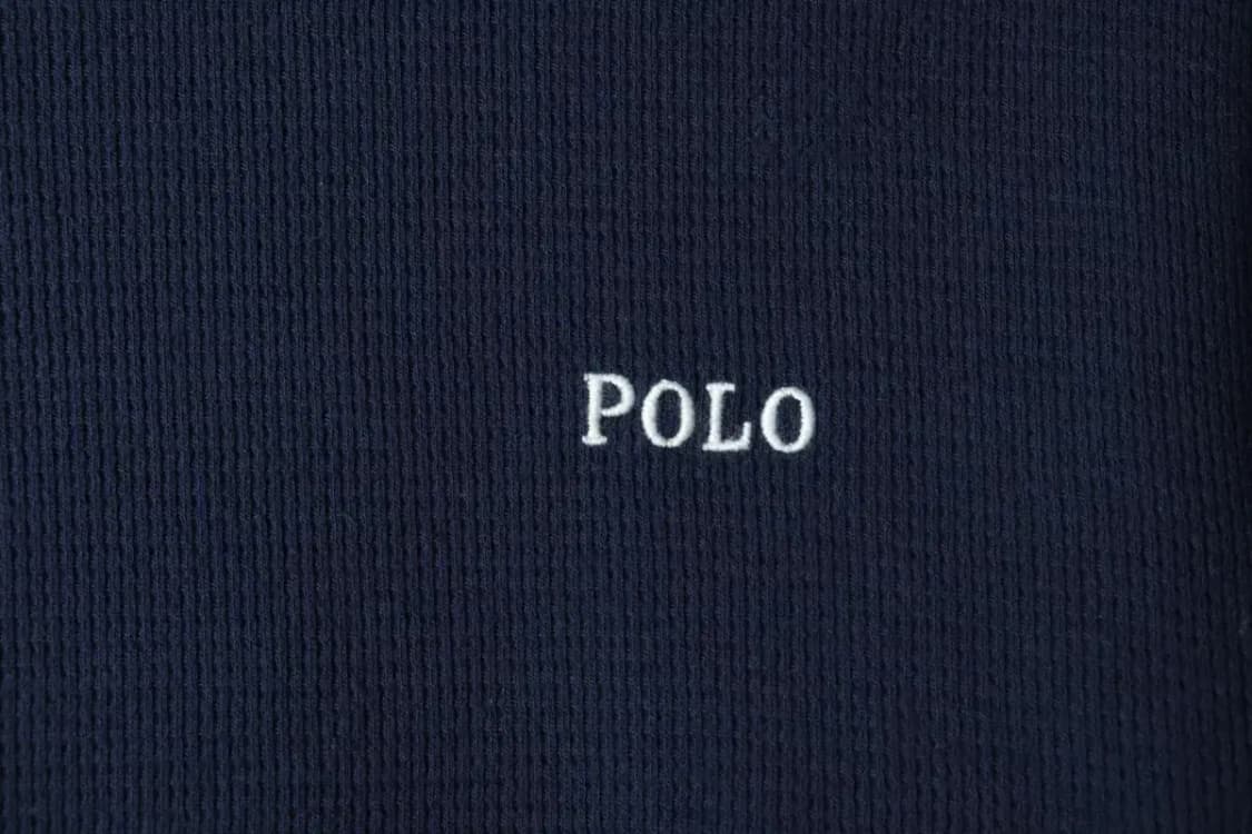 (M) 폴로 랄프로렌 긴팔티셔츠 네이비 와플 포니-16361 상품이미지5