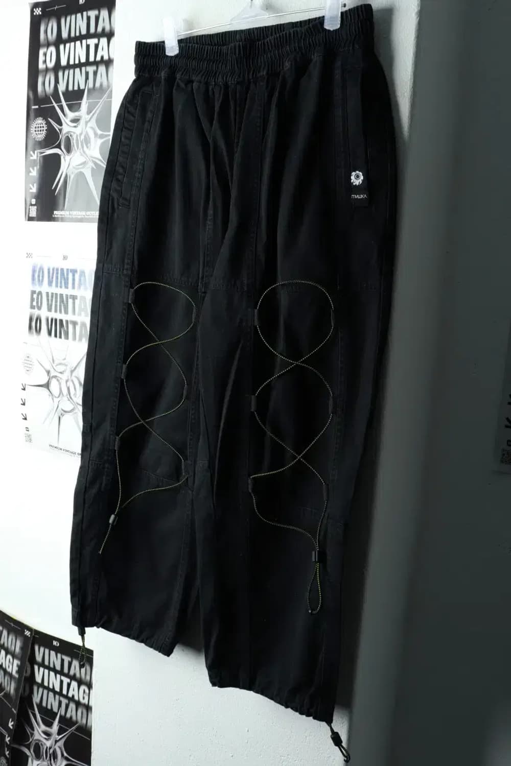 W(M) 미시카 트레이닝복 바지 사용감 블랙 유니크-225B 상품이미지1