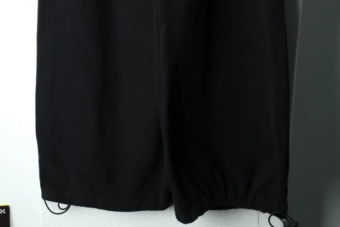 W(XS-S) 배드블러드 트레이닝복 바지 Y2K 와이드핏 블랙-225D 상품이미지4