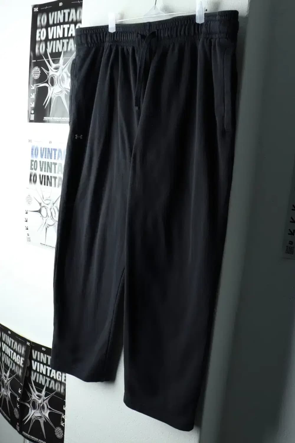 (2XL) 언더아머 트레이닝복 바지 사용감 빅사이즈 기모 블랙-2261 상품이미지1