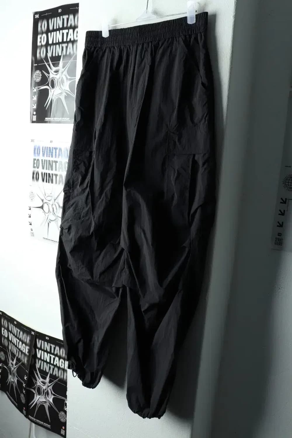 (S) 라퍼지스토어 트레이닝복 바지 새상품 나일론 카고 조거-2269 상품이미지1