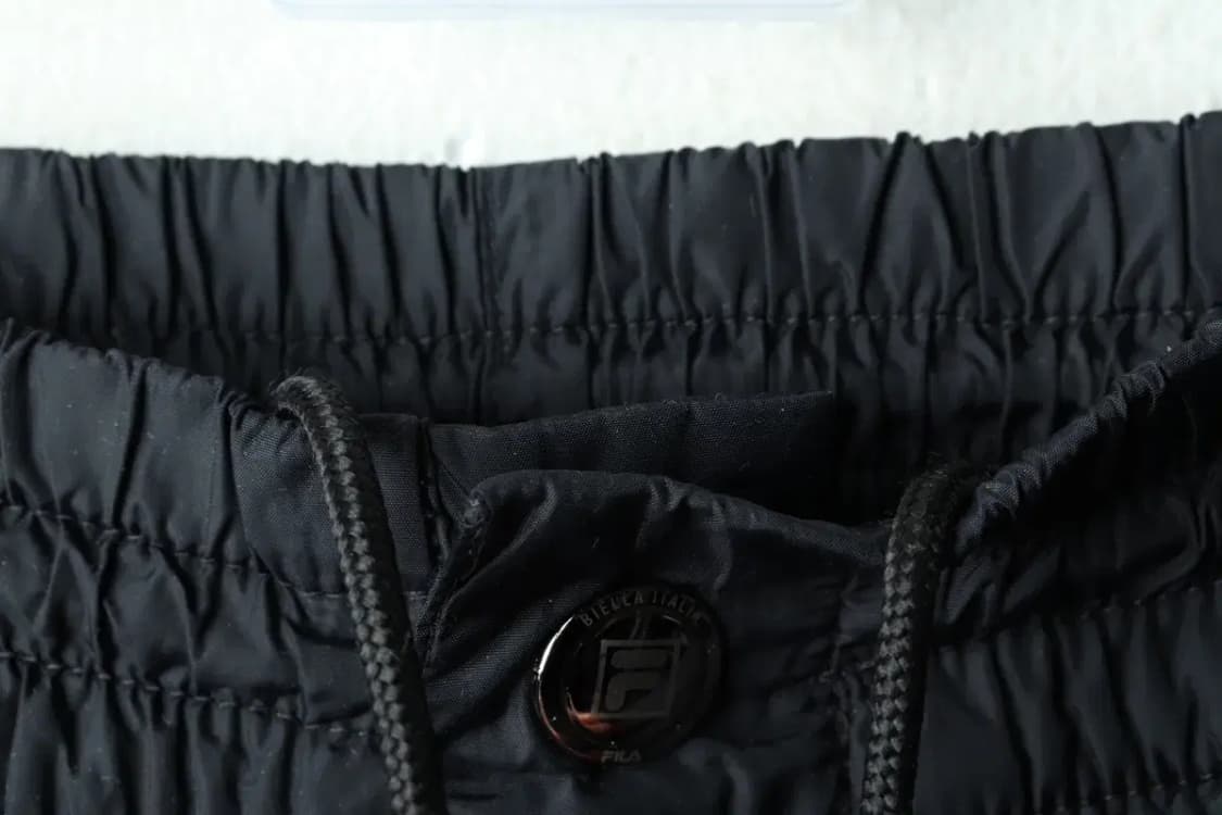 (M-L) 휠라 트레이닝복 바지 00년대 우븐 블랙 올드스쿨-226B 상품이미지6