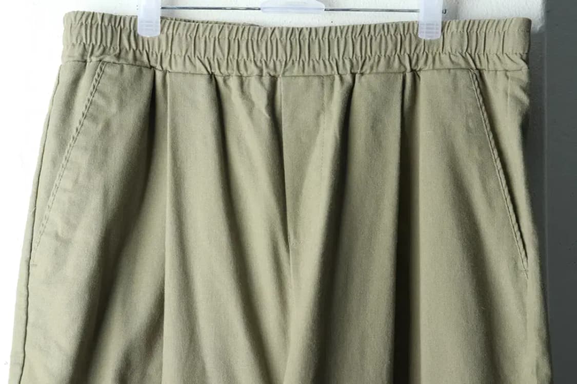 (L) 라퍼지스토어 트레이닝복 바지 카키 밴딩 린넨 마-226D 상품이미지3