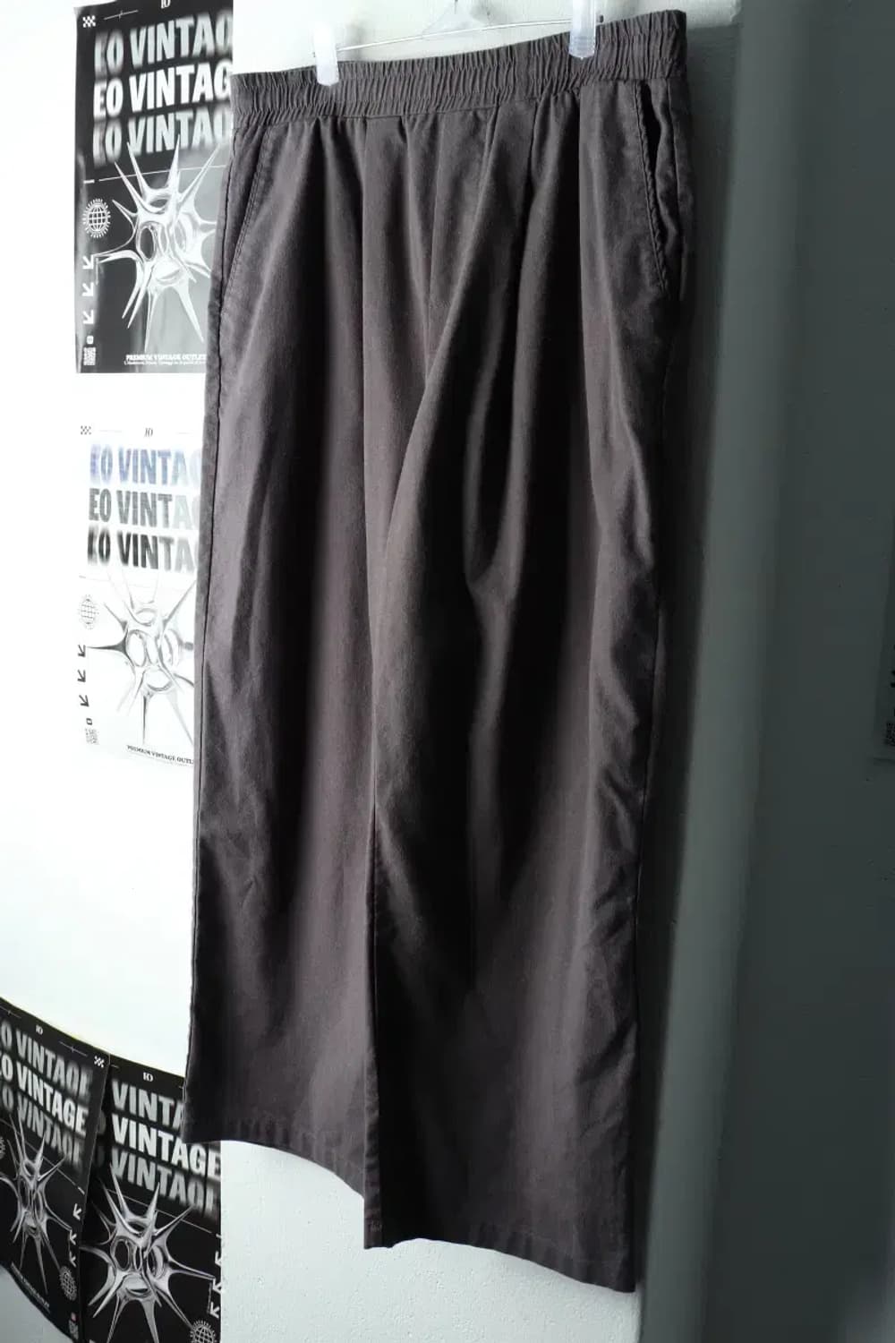 (L) 라퍼지스토어 트레이닝복 바지 그레이 밴딩 린넨 마-226E 상품이미지1