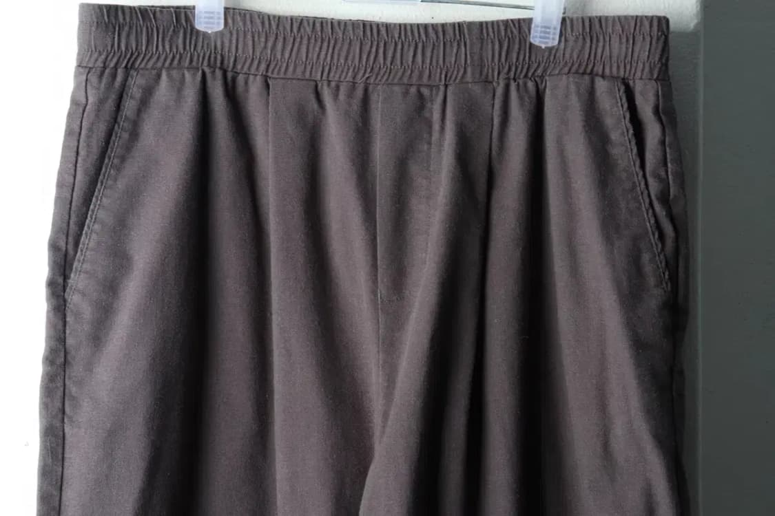 (L) 라퍼지스토어 트레이닝복 바지 그레이 밴딩 린넨 마-226E 상품이미지3