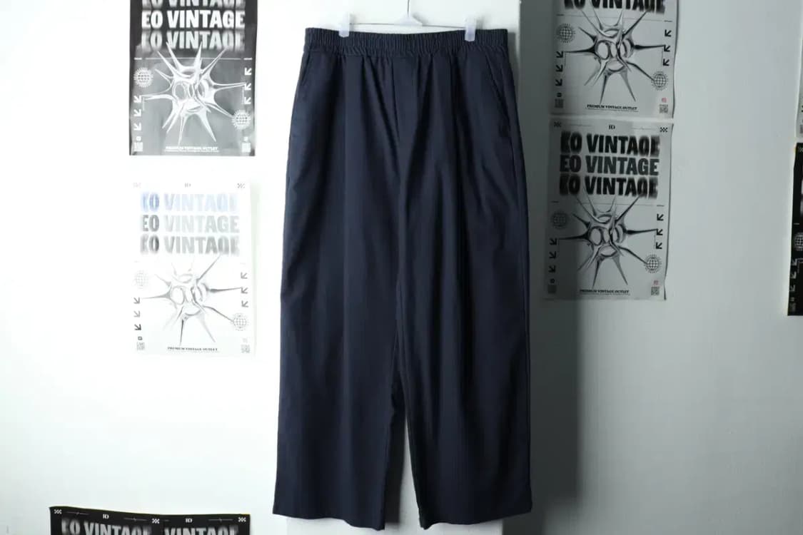 (L) 라퍼지스토어 트레이닝복 바지 네이비 밴딩 린넨 마-2272 상품이미지2