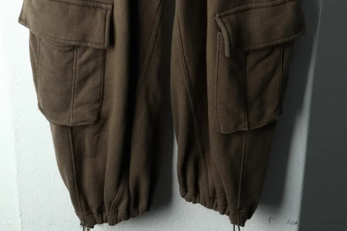 (M-L) 낫포너드 트레이닝복 바지 카고 카키 스트릿 조거-2274 상품이미지4