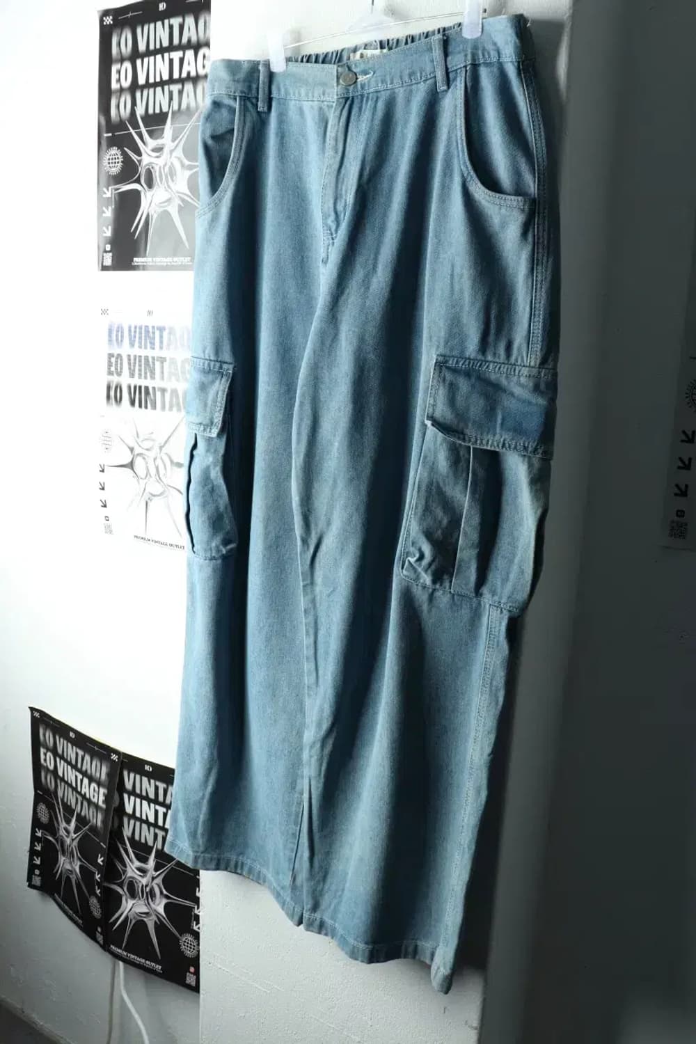 (XL) 굿라이프웍스 청바지 데님 카고 밴딩-2275 상품이미지1