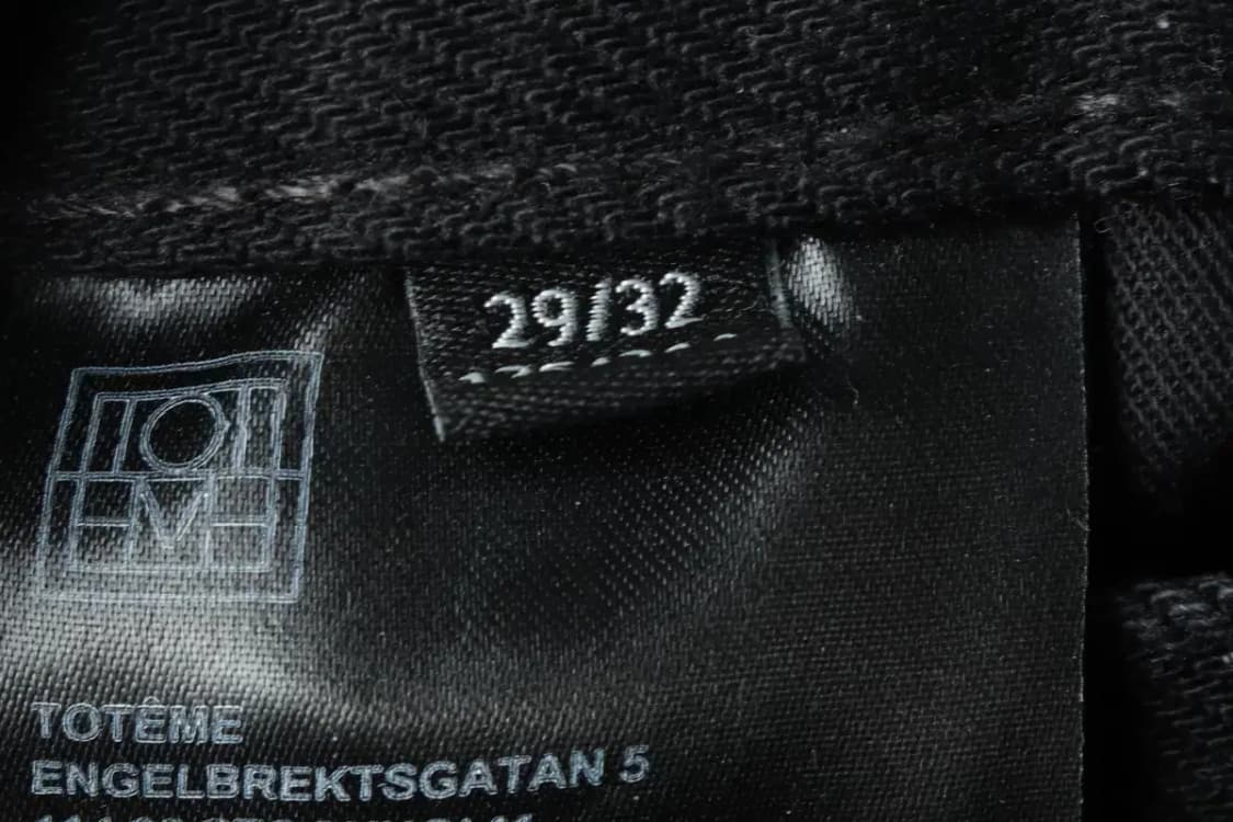 (L-XL) 토템 청바지 데님 Y2K 흑청 이태리 와이드핏-2278 상품이미지7