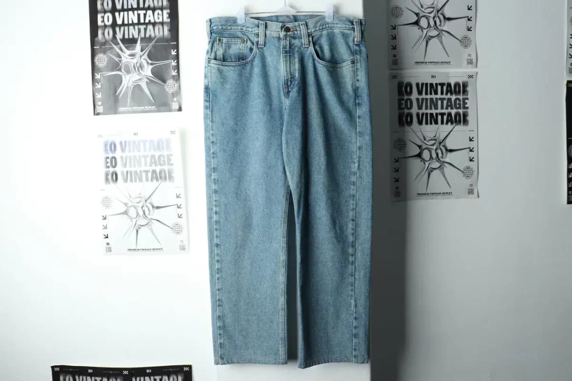 (XL-2XL) 칼하트 청바지 데님 빅사이즈 90년대 가죽탭-227C 상품이미지2