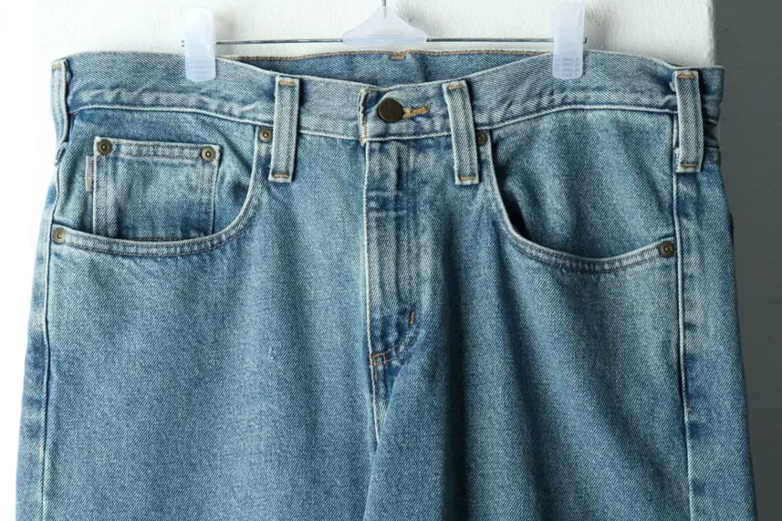 (XL-2XL) 칼하트 청바지 데님 빅사이즈 90년대 가죽탭-227C 상품이미지3