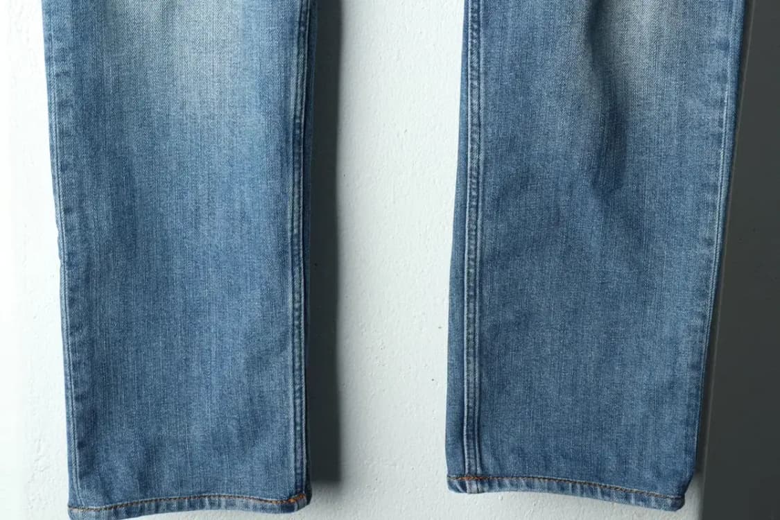 (L-XL) 띠어리 청바지 데님 연청 슬림핏-227D 상품이미지4