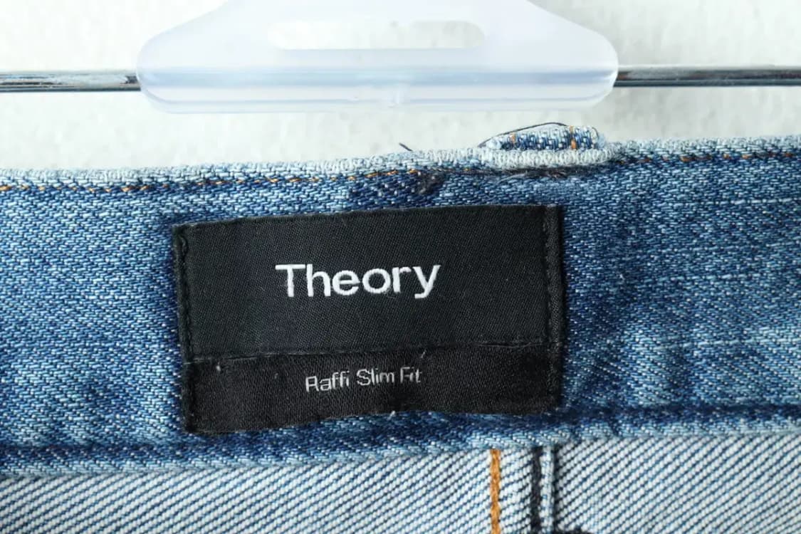 (L-XL) 띠어리 청바지 데님 연청 슬림핏-227D 상품이미지6