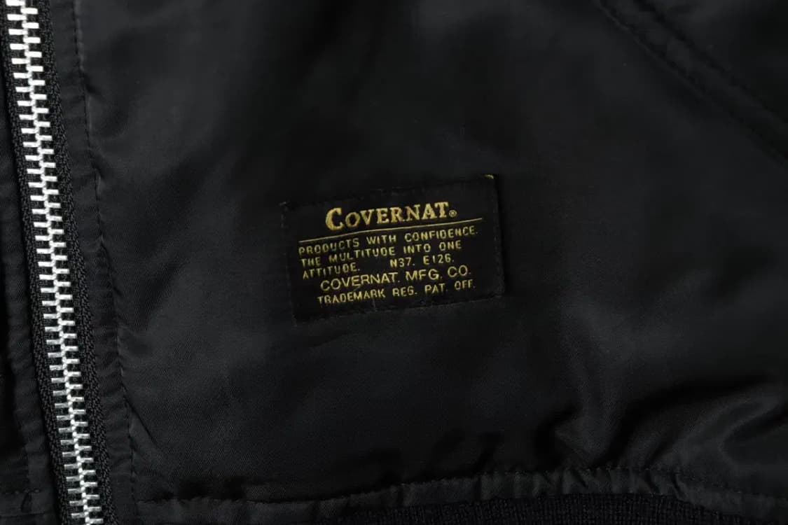 (M-L) 커버낫 집업 바람막이 점퍼자켓 항공 MA1 블랙-1627B 상품이미지5