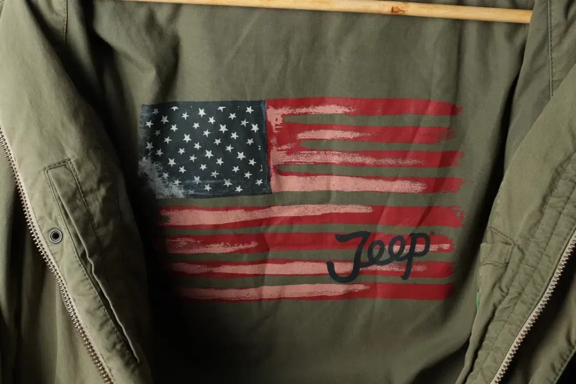 (M) 지프 집업 바람막이 점퍼자켓 야상 성조기 아메카지-1627C 상품이미지7