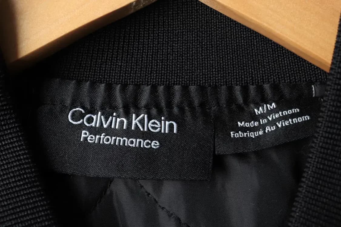 W(M-L) 캘빈클라인 집업 바람막이 점퍼자켓 항공 블랙 롱-16283 상품이미지6