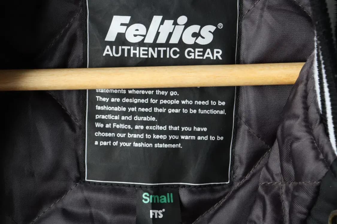 (S-M) 펠틱스 집업 바람막이 점퍼자켓 스타디움 블랙 누빔-16284 상품이미지10