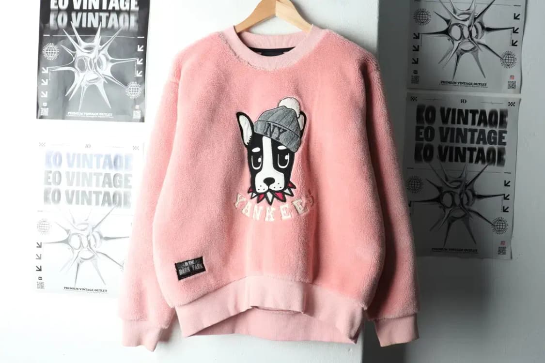 W(M-L) MLB 엠엘비 맨투맨 티셔츠 뉴욕 양키즈 후리스-1628C 상품이미지3