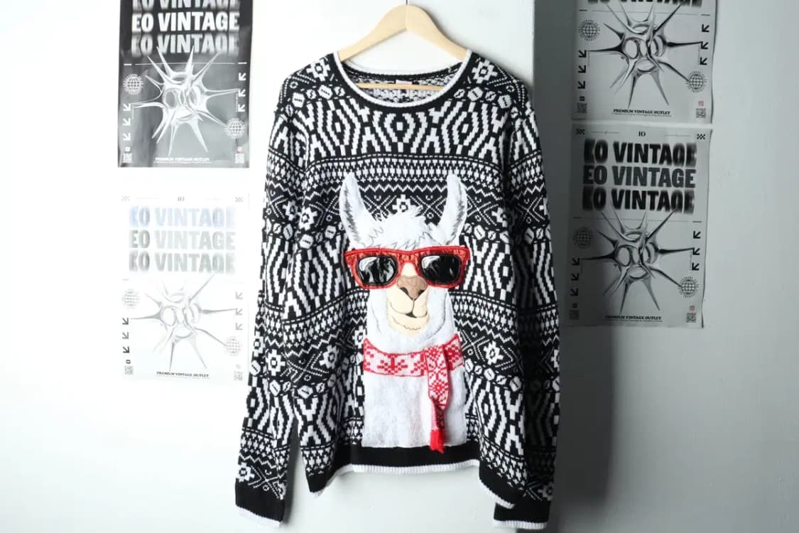 (L-XL) 브랜드빈티지 니트 크리스마스 노르딕 알파카-16296 상품이미지2